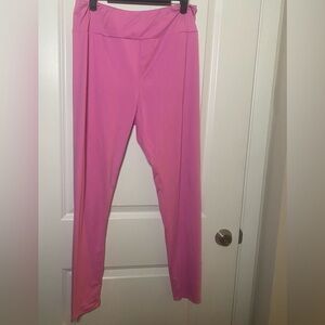 LulaRoe Pink Tall and Curvy Leggings